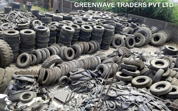 Rubber Scrap Tyres Used Old